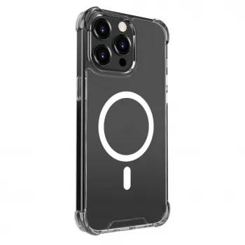 Evelatus Apple iPhone 15 Pro Max nárazuvzdorné puzdro s MagSafe transparentné