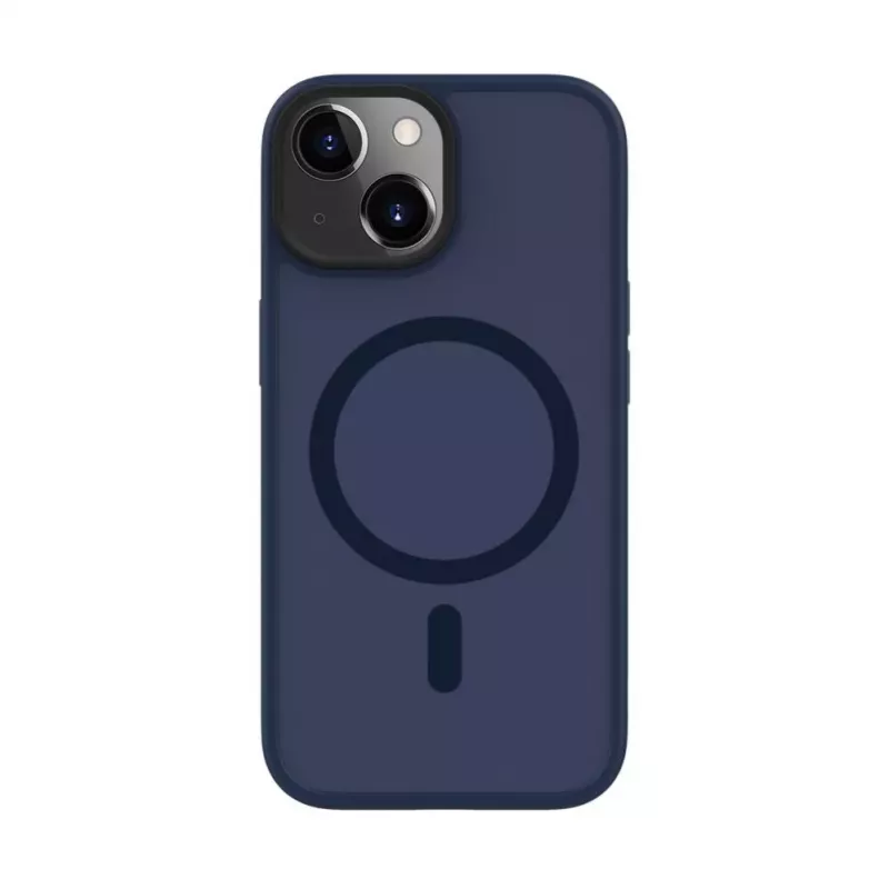Evelatus Apple iPhone 15 hybridné puzdro s MagSafe PC+TPU tmavomodrá