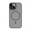 Evelatus Apple iPhone 15 hybridné puzdro s MagSafe PC+TPU strieborná