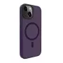 Evelatus Apple iPhone 15 hybridné puzdro s MagSafe PC+TPU Deep Purple