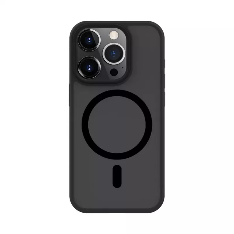 Evelatus Apple iPhone 15 Pro hybridné puzdro s MagSafe PC+TPU čierna
