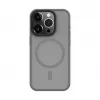 Evelatus Apple iPhone 15 Pro hybridné puzdro s MagSafe PC+TPU strieborná