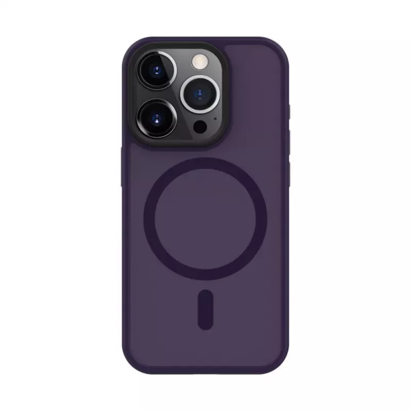Evelatus Apple iPhone 15 Pro hybridné puzdro s MagSafe PC+TPU Deep Purple
