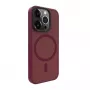 Evelatus Apple iPhone 15 Pro hybridné puzdro s MagSafe PC+TPU Plum