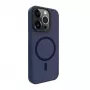 Evelatus Apple iPhone 15 Pro Max hybridné puzdro s MagSafe PC+TPU tmavomodrá