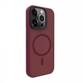 Evelatus Apple iPhone 15 Pro Max hybridné puzdro s MagSafe PC+TPU Plum