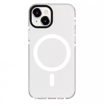 Evelatus Apple iPhone 15 Plus priehľadné puzdro PC+TPU s MagSafe transparentné
