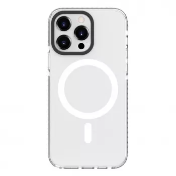 Evelatus Apple iPhone 15 Pro priehľadné puzdro PC+TPU s MagSafe transparentné