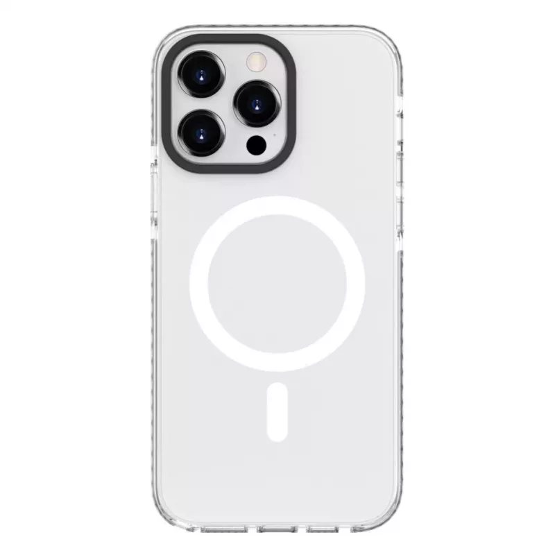 Evelatus Apple iPhone 15 Pro Max priehľadné puzdro PC+TPU s MagSafe transparentné