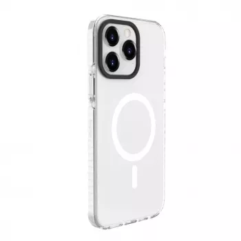 Evelatus Apple iPhone 15 Pro Max priehľadné puzdro PC+TPU s MagSafe transparentné