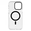 Evelatus Apple iPhone 15 Pro Max priehľadné puzdro PC+TPU s MagSafe transparentná čierna