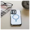 Evelatus Apple iPhone 15 Pro Max priehľadné puzdro PC+TPU s MagSafe transparentná čierna