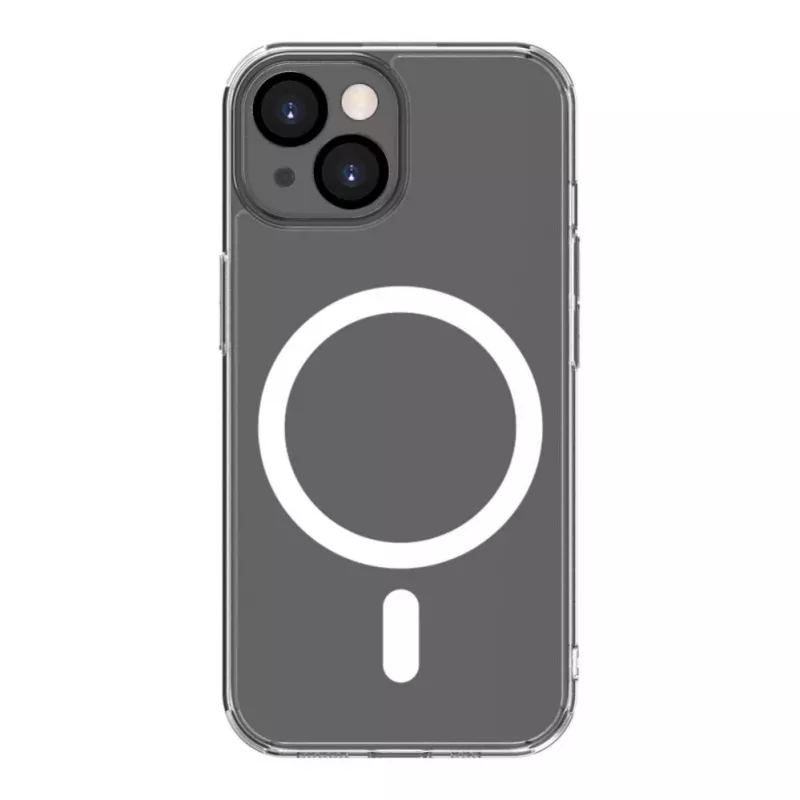 Evelatus Apple iPhone 15 priehľadné puzdro s MagSafe a ochranou kamery transparentné