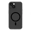 Evelatus Apple iPhone 15 Plus priehľadné puzdro s MagSafe a ochranou kamery transparentná čierna