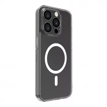 Evelatus Apple iPhone 15 Pro Max priehľadné puzdro s MagSafe a ochranou kamery transparentné