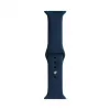 Evelatus Apple Watch 38/40/41mm silikónový náramok Solo Loop (132mm M/L) modrý