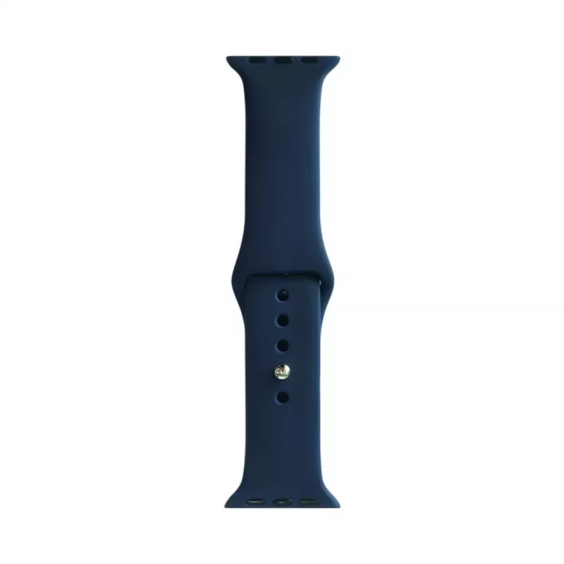 Evelatus Apple Watch 38/40/41mm silikónový náramok Solo Loop (132mm M/L) modrý