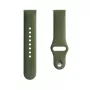 Evelatus Watch 20mm silikónový náramok Solo Loop (130mm M/L) tmavozelená