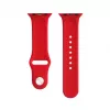 Evelatus Apple Watch 42/44/45mm silikónový náramok Solo Loop (140mm M/L) červený