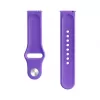 Evelatus Watch 20mm silikónový náramok Solo Loop (130mm M/L) Deep Purple