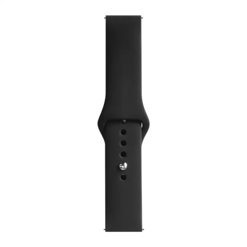 Evelatus 20mm silikónový náramok Solo Loop (130mm M/L) čierny