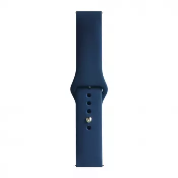 Evelatus Watch 20mm silikónové náramky Solo Loop (130mm M/L) modrá