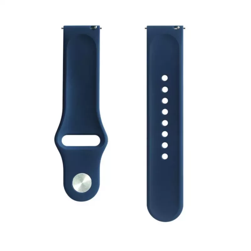 Evelatus Watch 20mm silikónové náramky Solo Loop (130mm M/L) modrá