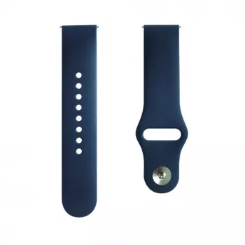 Evelatus Watch 20mm silikónové náramky Solo Loop (130mm M/L) modrá