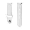 Evelatus Watch 20mm silikónový náramok Solo Loop (130mm M/L) biely