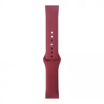 Evelatus Watch 22mm silikónový náramok Solo Loop (130mm M/L) Plum