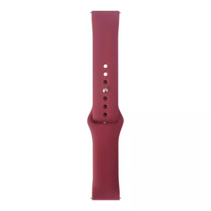 Evelatus Watch 22mm silikónový náramok Solo Loop (130mm M/L) Plum