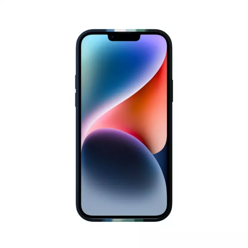 Evelatus Apple iPhone 15 silikónové puzdro viacfarebné zelená