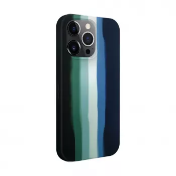 Evelatus Apple iPhone 15 Pro Max silikónové puzdro viacfarebné zelená