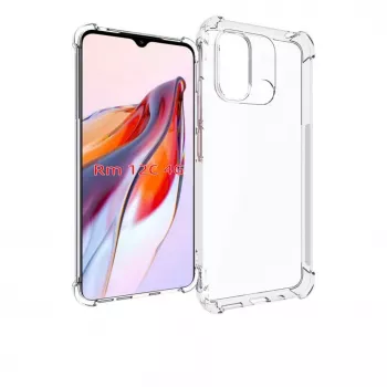 Evelatus Xiaomi Redmi 12C vojenské nárazuvzdorné silikónové puzdro transparentné