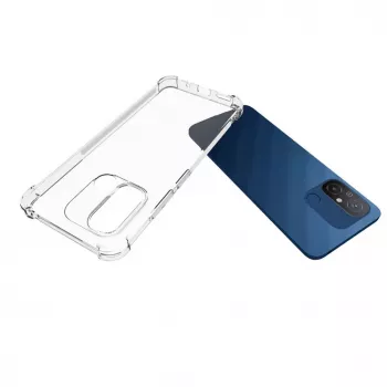 Evelatus Xiaomi Redmi 12C vojenské nárazuvzdorné silikónové puzdro transparentné