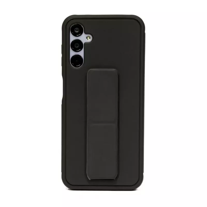 iLike Samsung Galaxy A14 5G silikónové puzdro so stojanom čierna