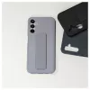 iLike Samsung Galaxy A14 5G silikónové puzdro so stojanom fialová