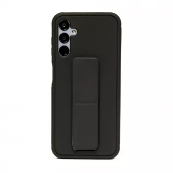 iLike Samsung Galaxy A34 5G silikónové puzdro so stojanom čierna