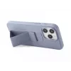 iLike Apple iPhone 14 Pro silikónové puzdro so stojanom fialová