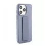 iLike Apple iPhone 14 Pro silikónové puzdro so stojanom fialová