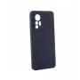 Evelatus Xiaomi 12T Premium Soft Touch silikónové puzdro Midnight Blue