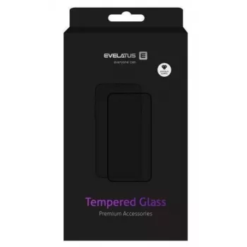 Evelatus Apple iPhone 15 Pro Max Rubber Anti-Broken 3D Glass Full Cover Japan Glue Anti-Static ochranné sklo