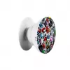 iLike Universal Pop Holder Stickers - čierna - 1 balenie