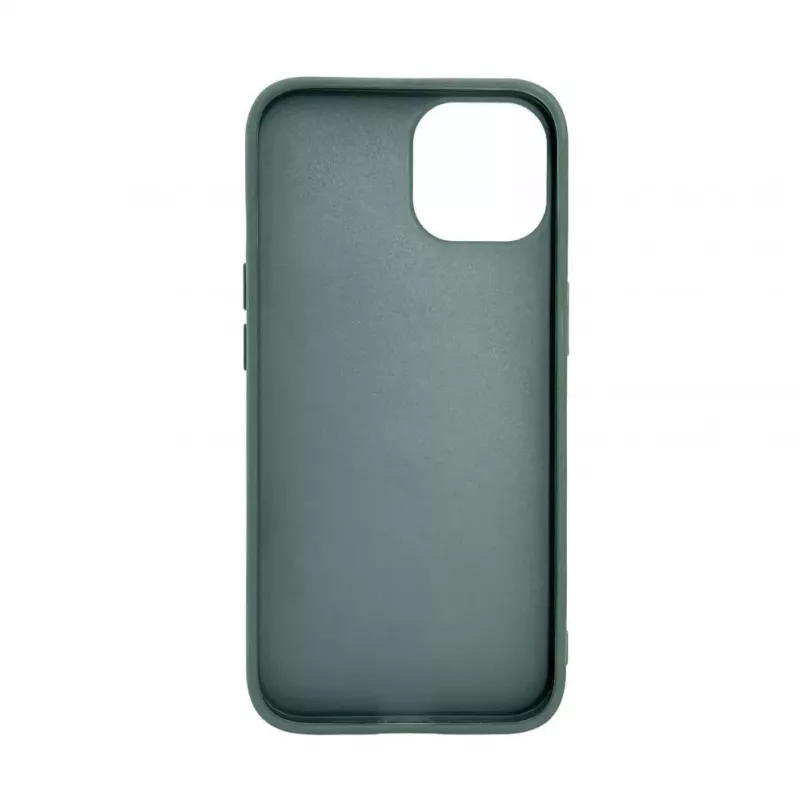 iLike Apple iPhone 15 kožené puzdro s skrytým priečinkom a stojanom zelené