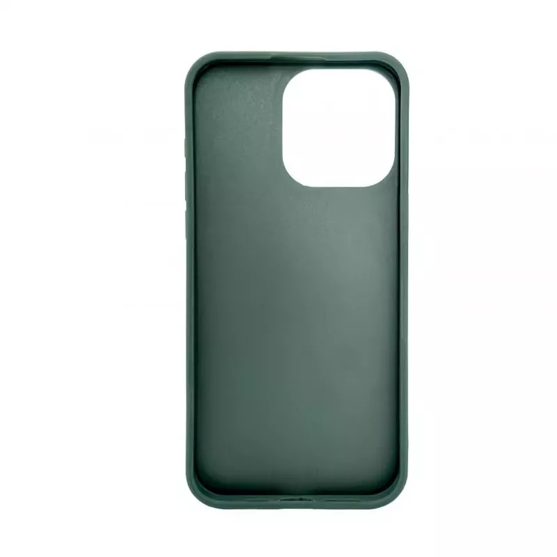 iLike Apple iPhone 15 Pro Max Leather Hidden Pocket Stand Cover zelené