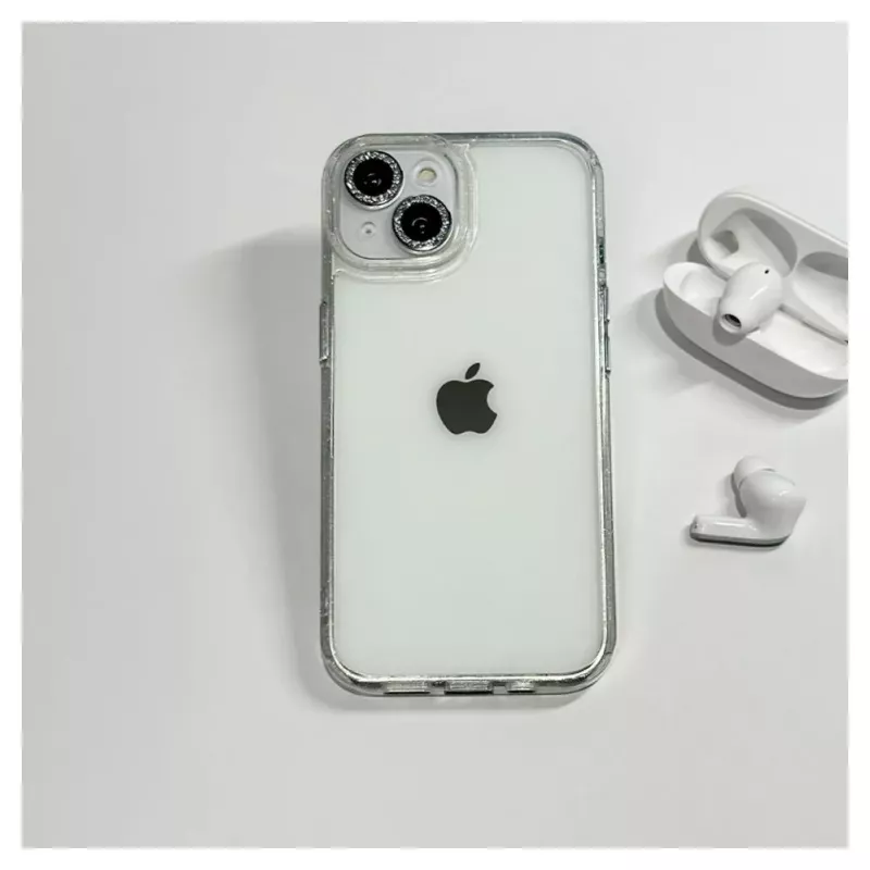 iLike Apple iPhone 14 Stars Lens Acrylic kryt biely