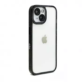iLike Apple iPhone 15 Pro Max Stars Lens Acrylic kryt čierny