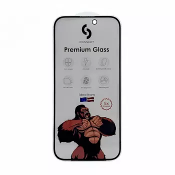 Connect Apple iPhone 15 Plus Privacy 3D Corning Gorilla Glass 5X silné čierne