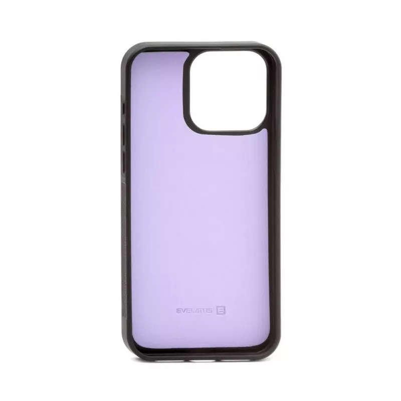 Evelatus Apple iPhone 15 Pro Max puzdro s peňaženkou a slim krytom lila