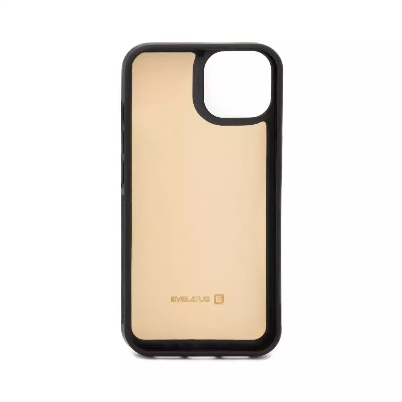 Evelatus Apple iPhone 14 puzdro s peňaženkou a slim krytom béžové